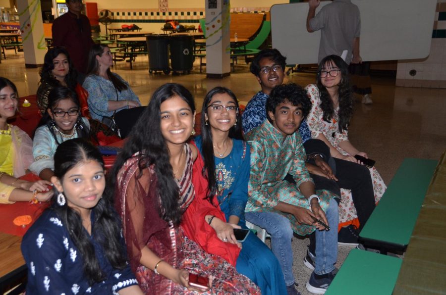 Hindu Students of JPS (HSJPS) enjoy celebrating the festival of lights with their friends. 