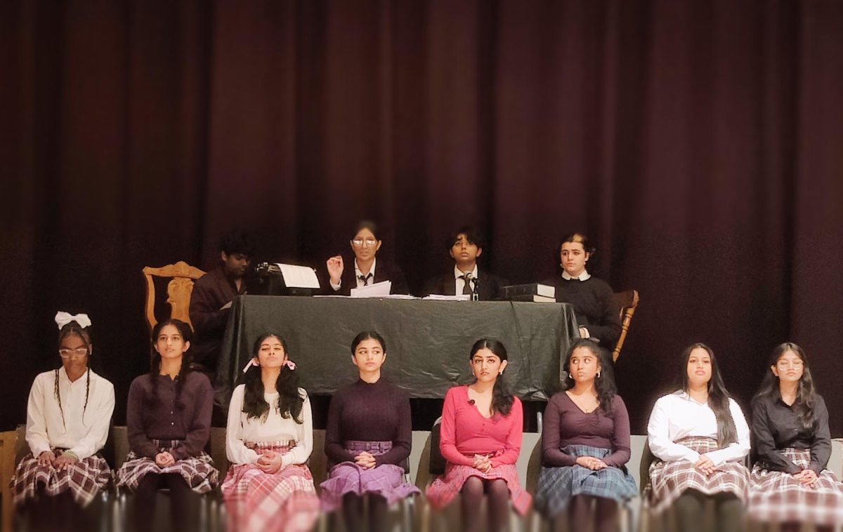 The JP Stevens Theatre Company performing "The Crucible"