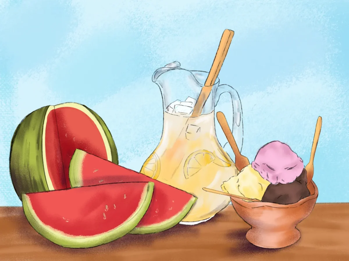 Summer Drinks and Foods